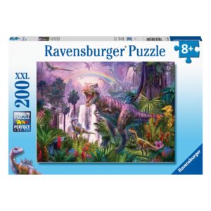 Ravensburger puzzle 200 pezzi xxl - paese dei dinosauri - RAVENSBURGER