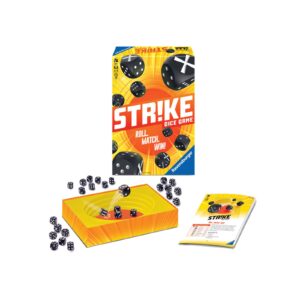 Ravensburger - strike dice game, gioco di dadi, gioco da tavolo, 2-5 giocatori, 8+ anni - RAVENSBURGER