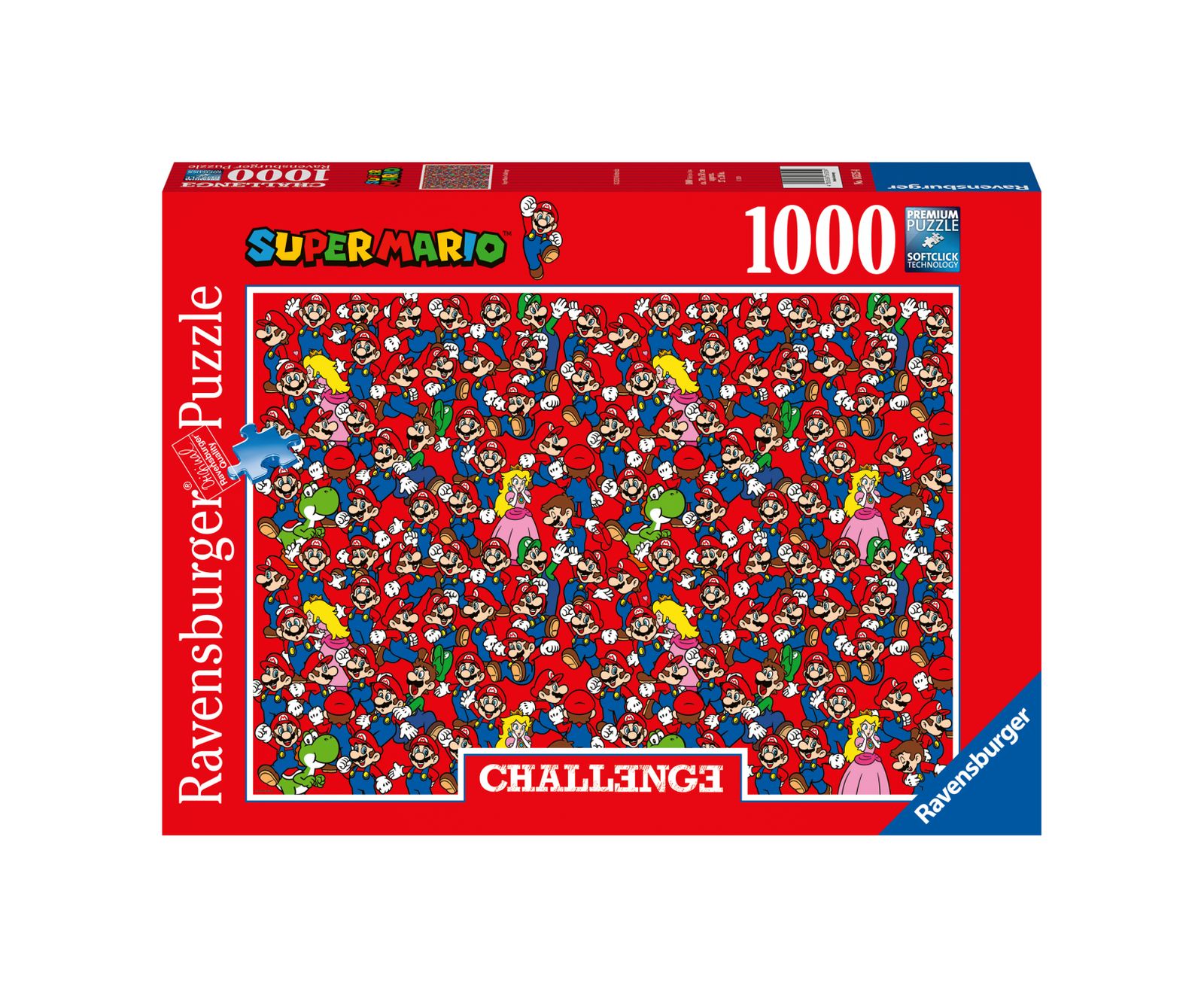 Ravensburger puzzle 1000 pezzi challenge super mario - RAVENSBURGER, Super Mario