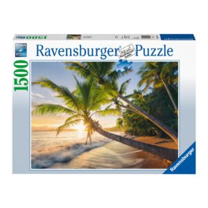 Ravensburger puzzle 1500 pezzi spiaggia segreta - RAVENSBURGER