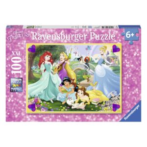 Ravensburger puzzle 100 pezzi xxl - principesse disney g - DISNEY PRINCESS, RAVENSBURGER