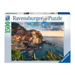 Ravensburger puzzle 1500 pezzi vista delle cinque terre - RAVENSBURGER