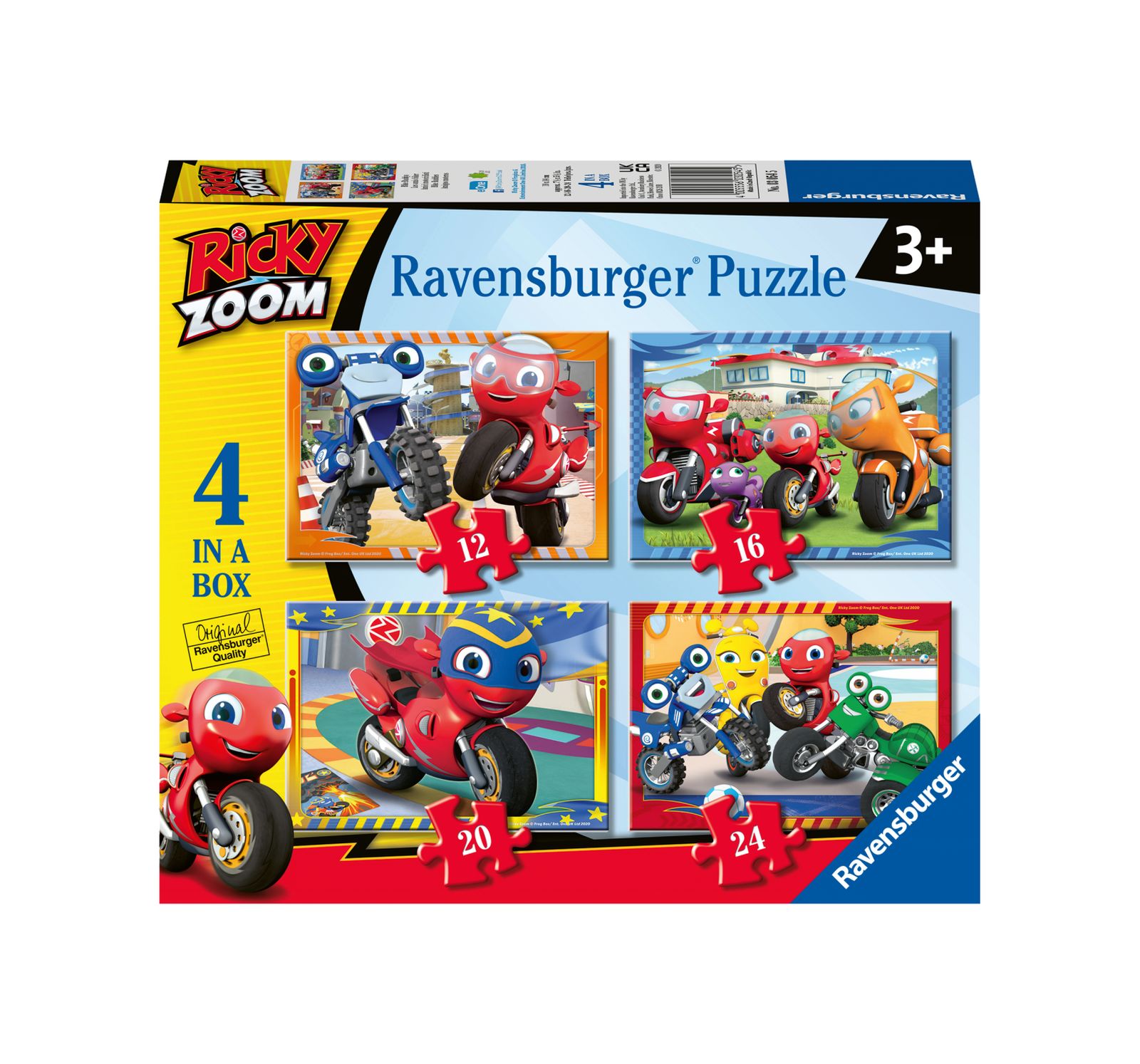Ravensburger - 4 in a box - ricky zoom - RAVENSBURGER