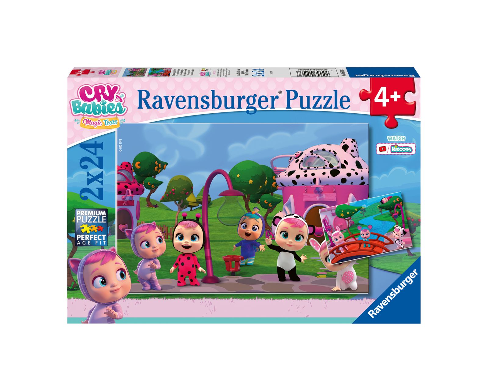 Ravensburger puzzle 2x24 cry babies - CRY BABIES, RAVENSBURGER