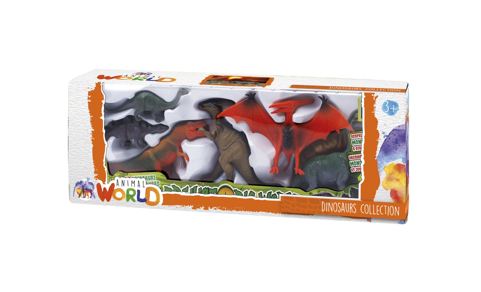 Animal world - set dinosauri - ANIMAL WORLD