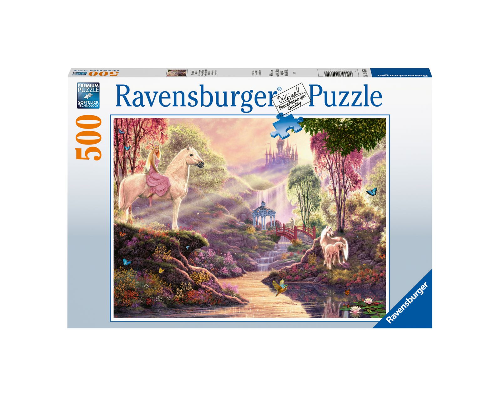 Ravensburger puzzle 500 pezzi - fantasy la magia del fiume - RAVENSBURGER