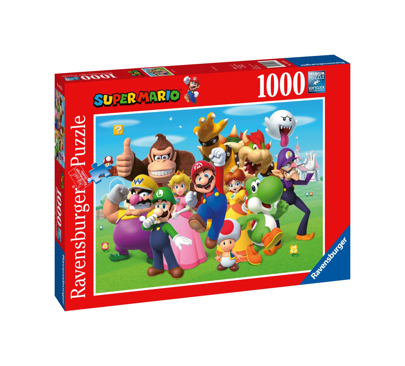 Ravensburger puzzle 1000 pezzi super mario - RAVENSBURGER, Super Mario