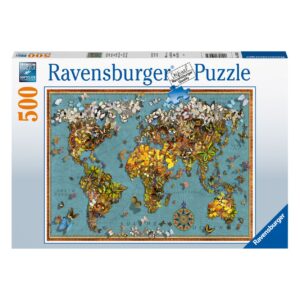 Ravensburger puzzle 500 pezzi mondo di farfalle - RAVENSBURGER