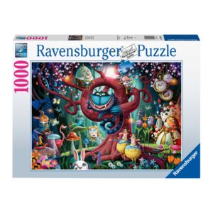 Ravensburger puzzle 1000 pezzi tutti sono pazzi qui - RAVENSBURGER