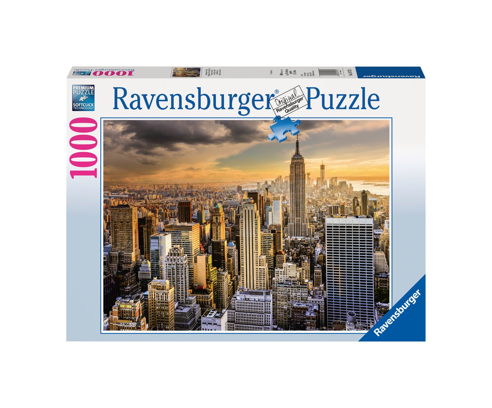 Ravensburger puzzle 1000 pezzi - maestosa new york - RAVENSBURGER