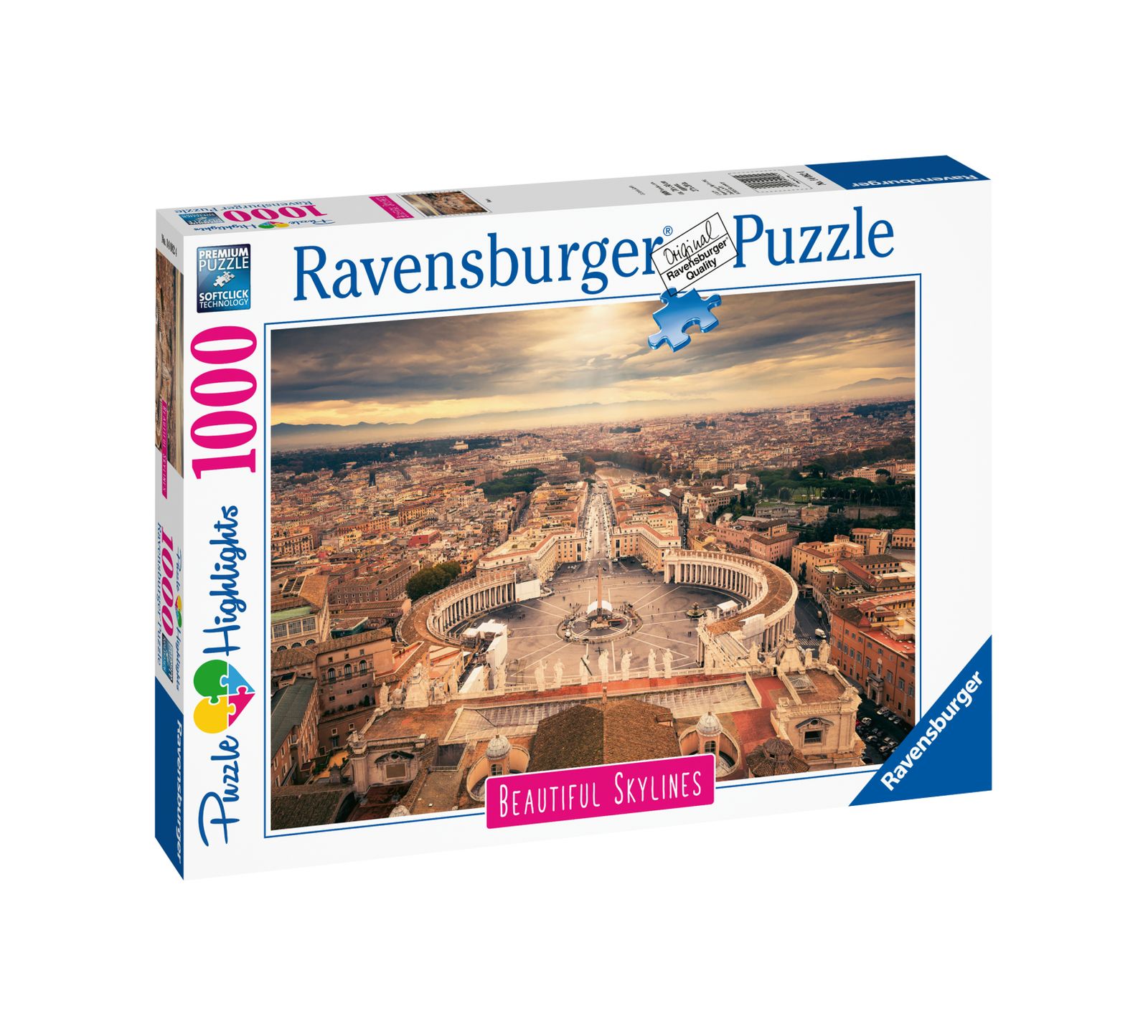 Ravensburger puzzle 1000 pezzi rome - RAVENSBURGER