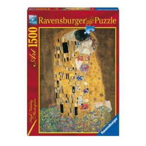 Ravensburger puzzle 1500 pezzi klimt: il bacio - RAVENSBURGER