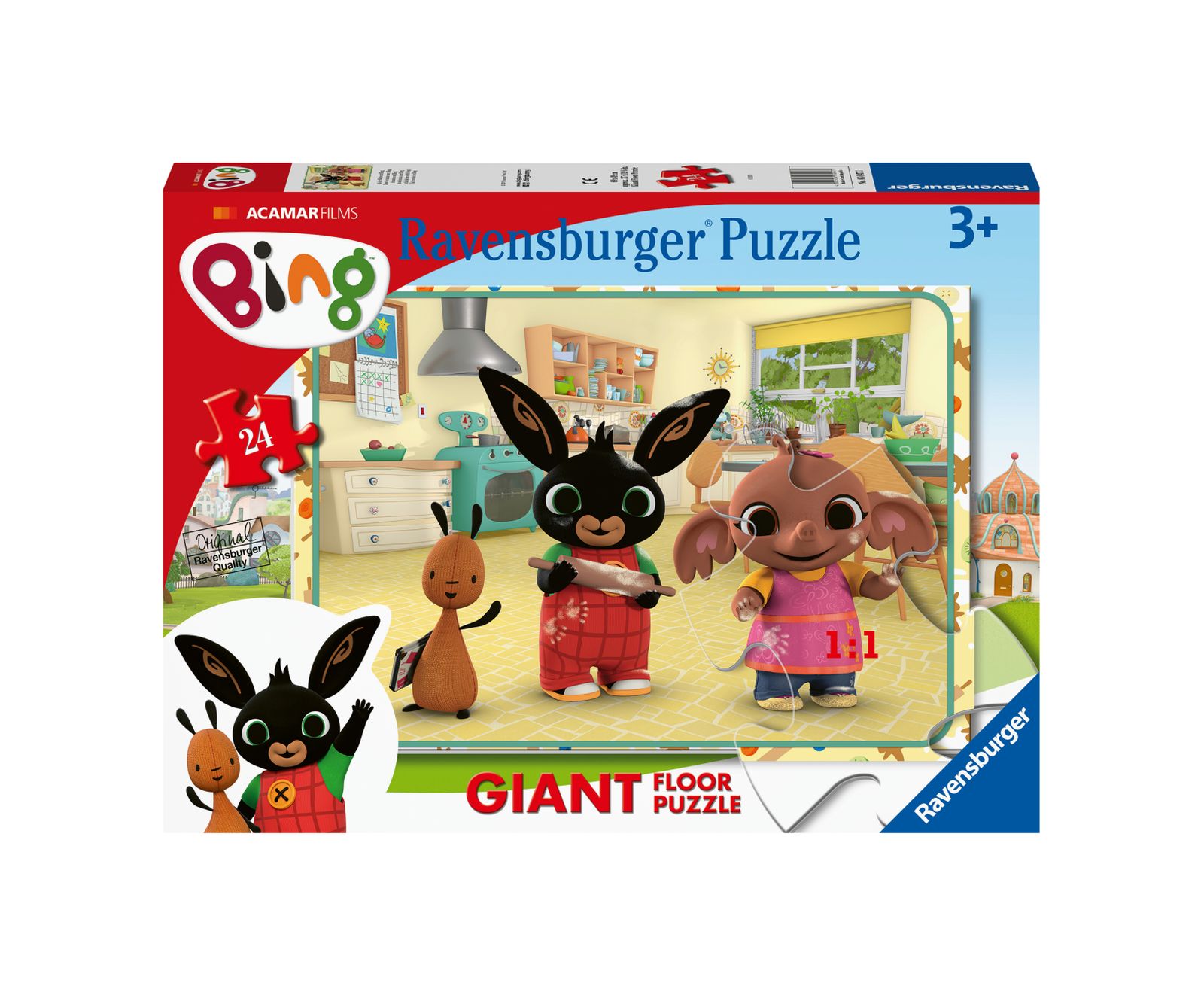 Ravensburger puzzle 24 pezzi giant - bing - BING, RAVENSBURGER