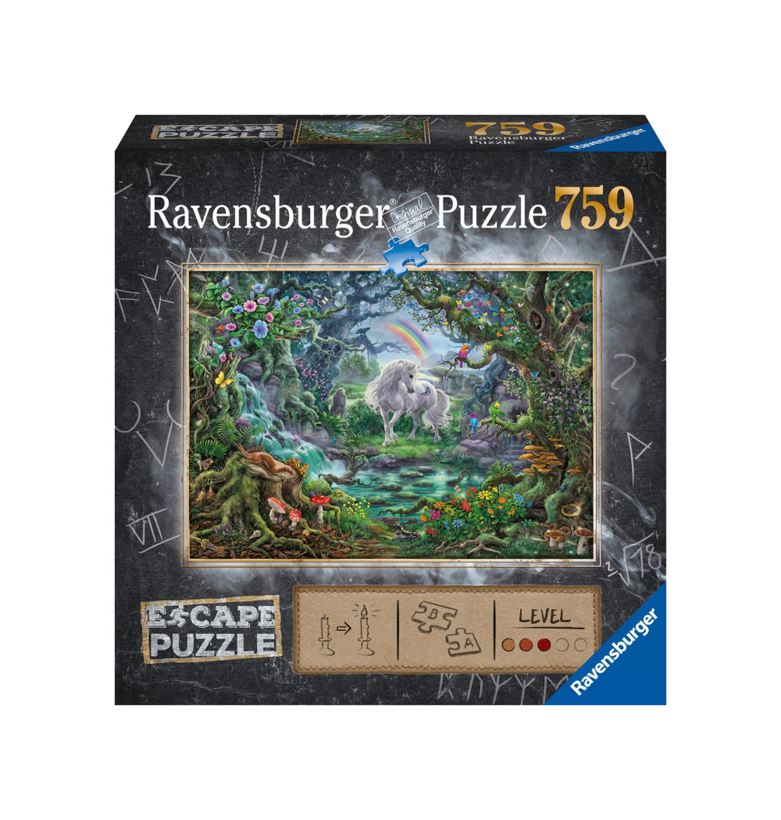 Ravensburger escape the puzzle - unicorno - RAVENSBURGER