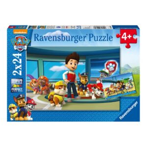 Ravensburger 2 puzzle 24 pezzi - paw patrol b - RAVENSBURGER, Paw Patrol