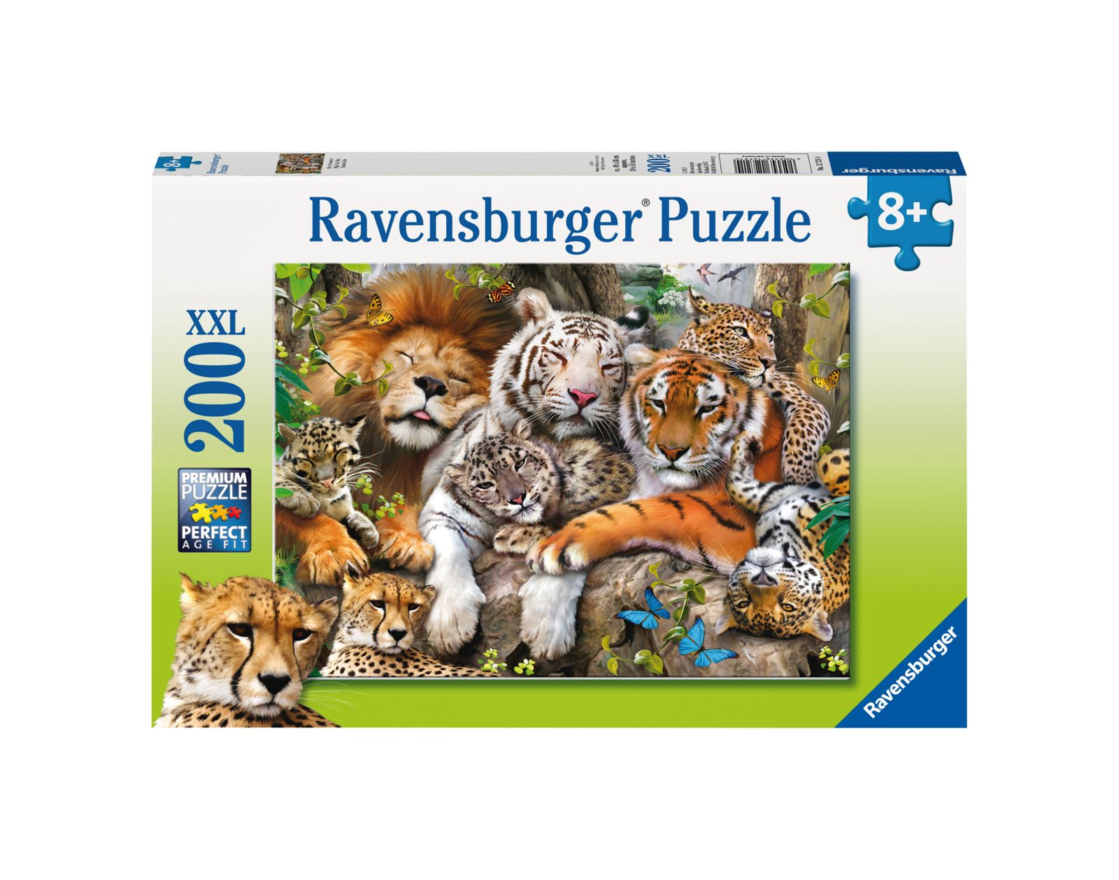 Ravensburger puzzle 200 pezzi xxl - grandi felini - RAVENSBURGER
