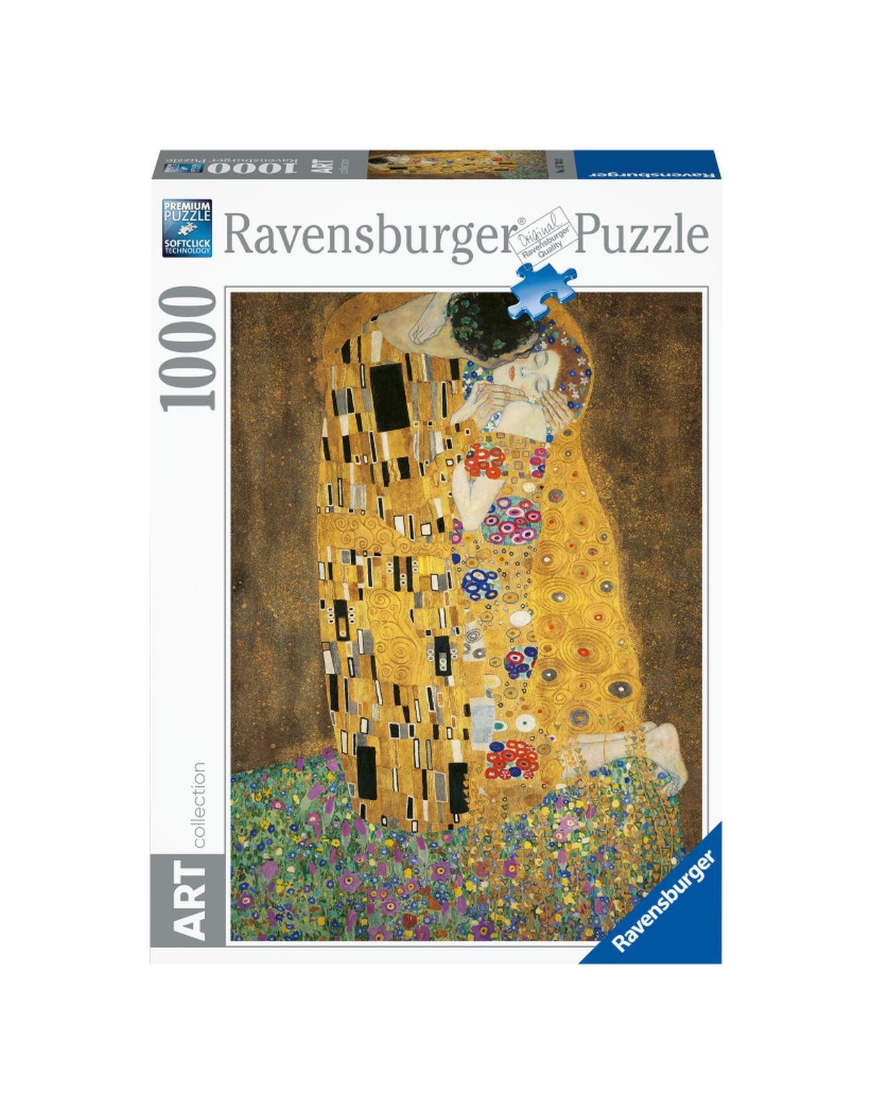 Ravensburger puzzle 1000 pezzi arte - bacio di klimt - RAVENSBURGER