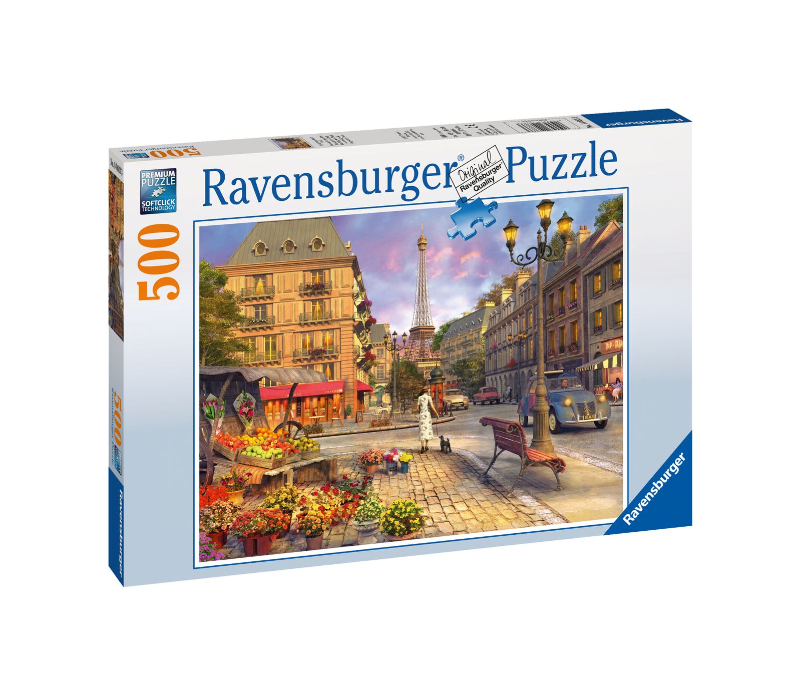 Ravensburger - puzzle 500 pezzi - passeggiata serale - RAVENSBURGER