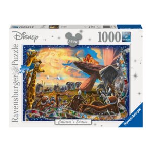 Ravensburger puzzle 1000 pezzi il re leone disney - RAVENSBURGER