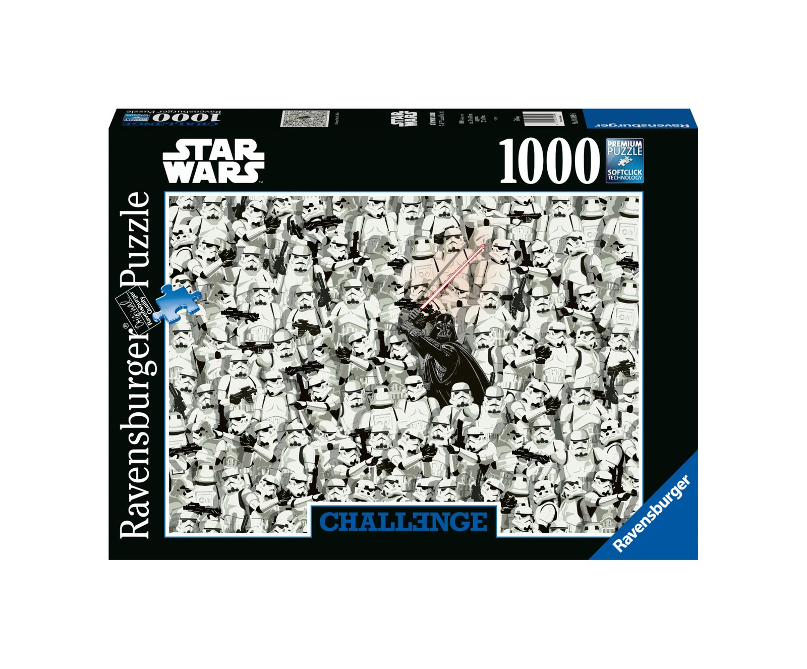 Ravensburger puzzle 1000 pezzi challenge star wars - RAVENSBURGER, Star Wars