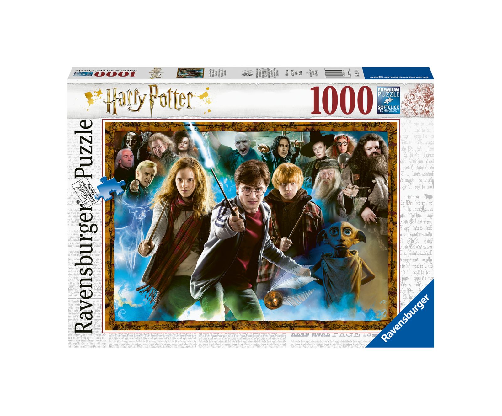 Ravensburger puzzle 1000 pezzi - harry potter - Harry Potter, RAVENSBURGER