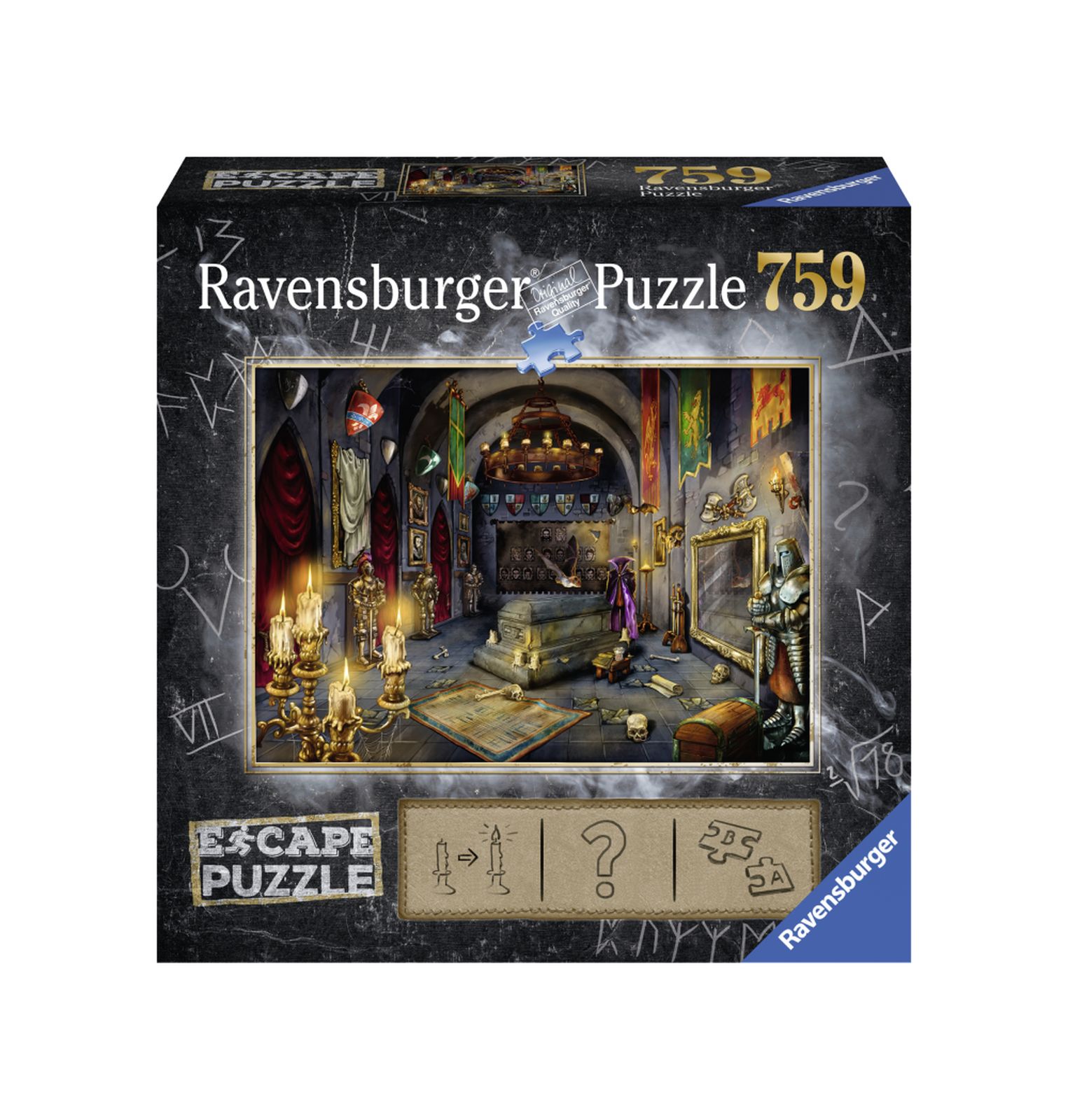 Ravensburger escape the puzzle - vampiro - RAVENSBURGER
