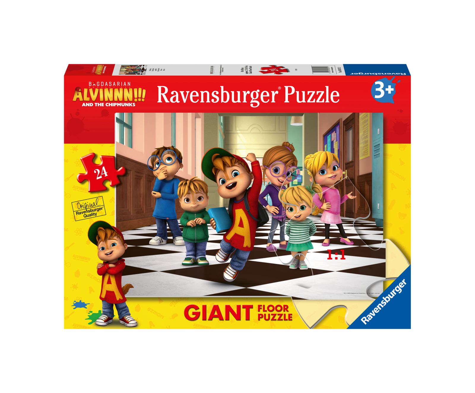 Ravensburger puzzle 24 pezzi giant - alvin - RAVENSBURGER