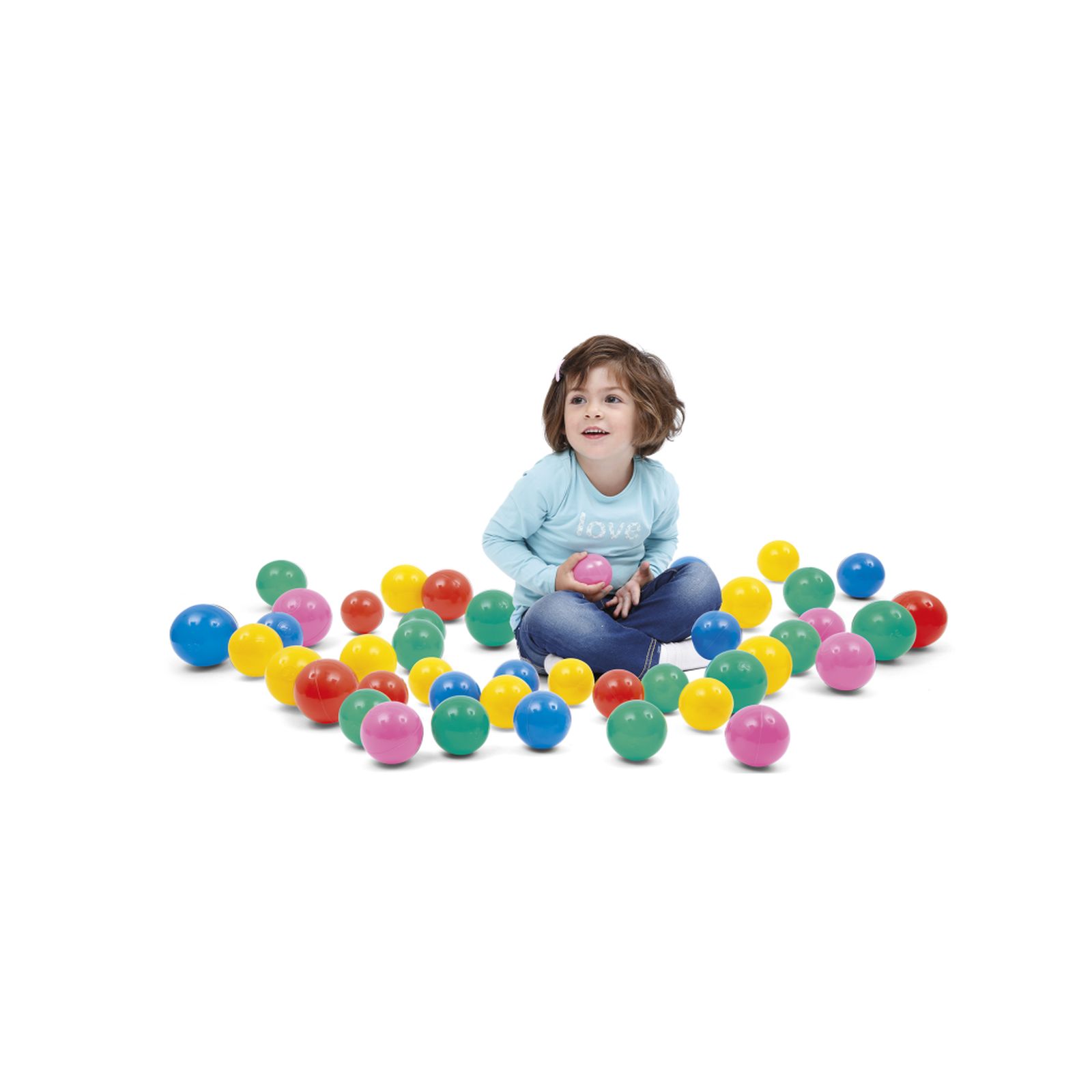 100 Palline Colorate in Plastica per Bambini Casette Gonfiabili Piscina  Morbide