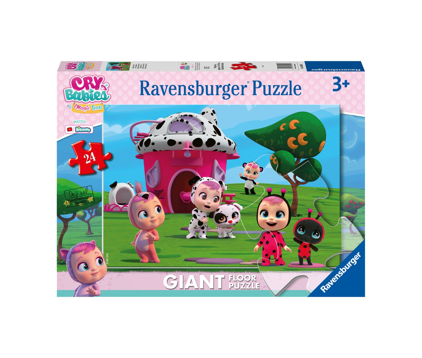 Ravensburger puzzle 24 pezzi giant cry babies - CRY BABIES, RAVENSBURGER