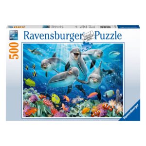 Ravensburger puzzle 500 pezzi - delfini - RAVENSBURGER
