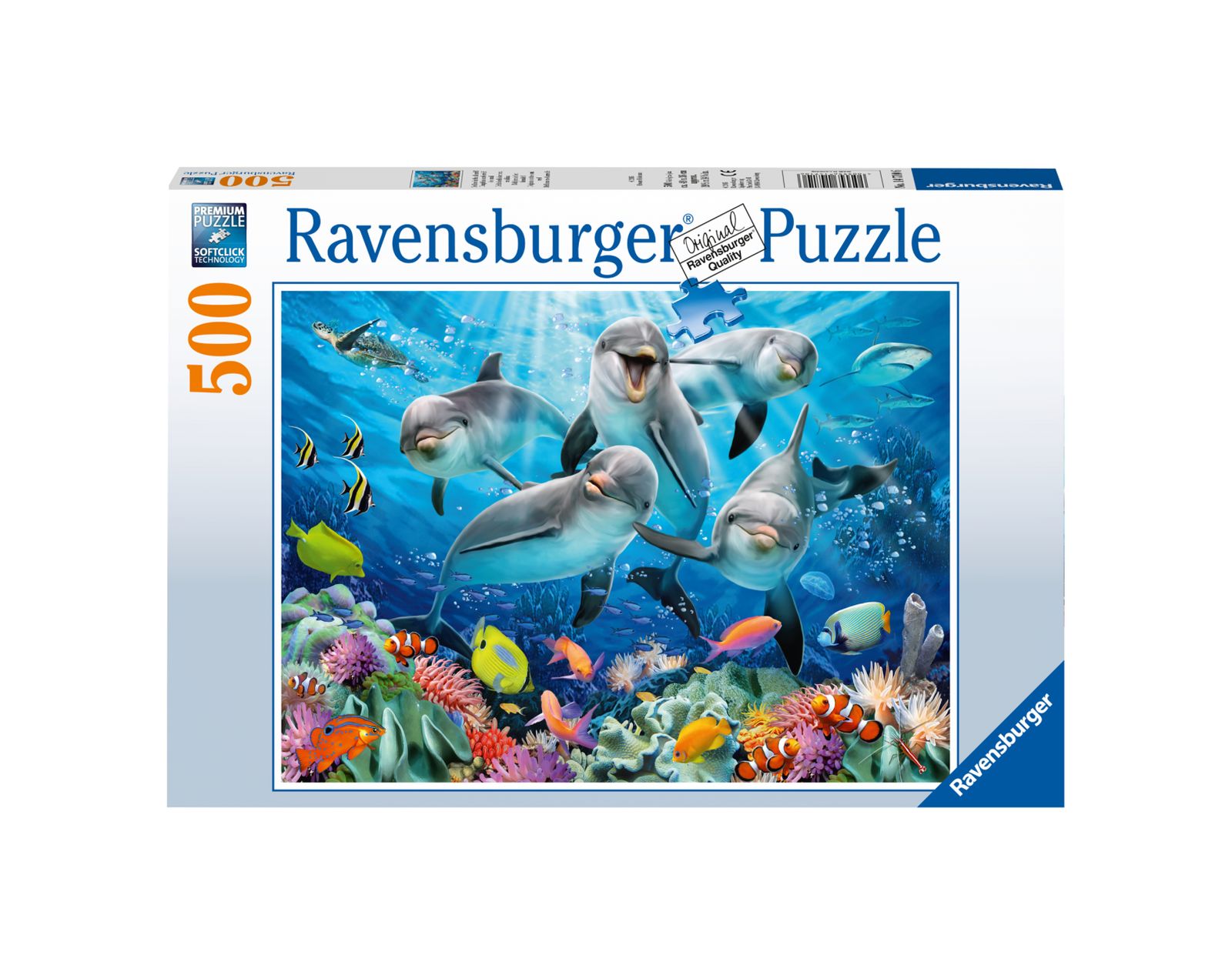 Ravensburger puzzle 500 pezzi - delfini - RAVENSBURGER