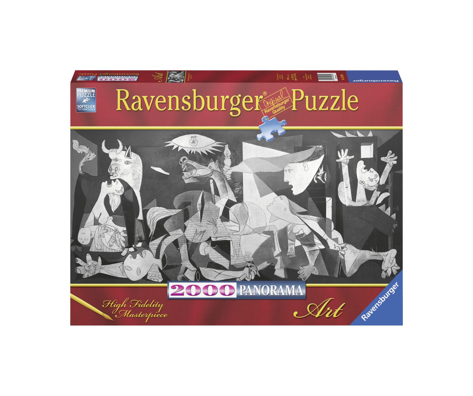 Ravensburger puzzle 2000 pezzi picasso - guernica - formato panorama - RAVENSBURGER