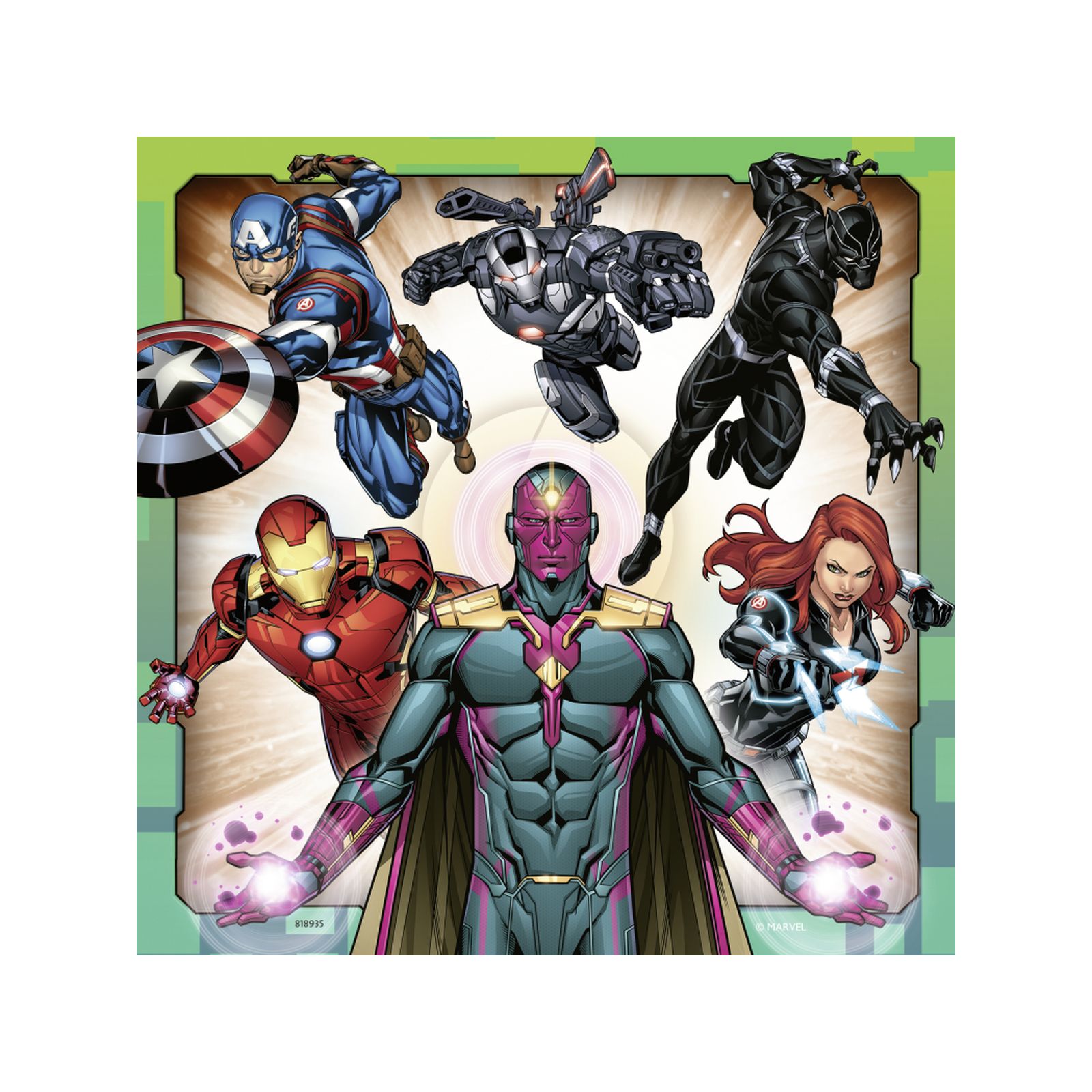 Ravensburger 3 puzzle 49 pezzi - avengers - RAVENSBURGER, Avengers