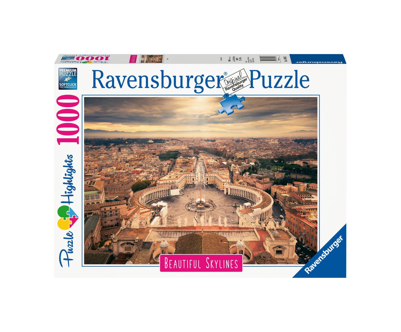 Ravensburger puzzle 1000 pezzi rome - RAVENSBURGER