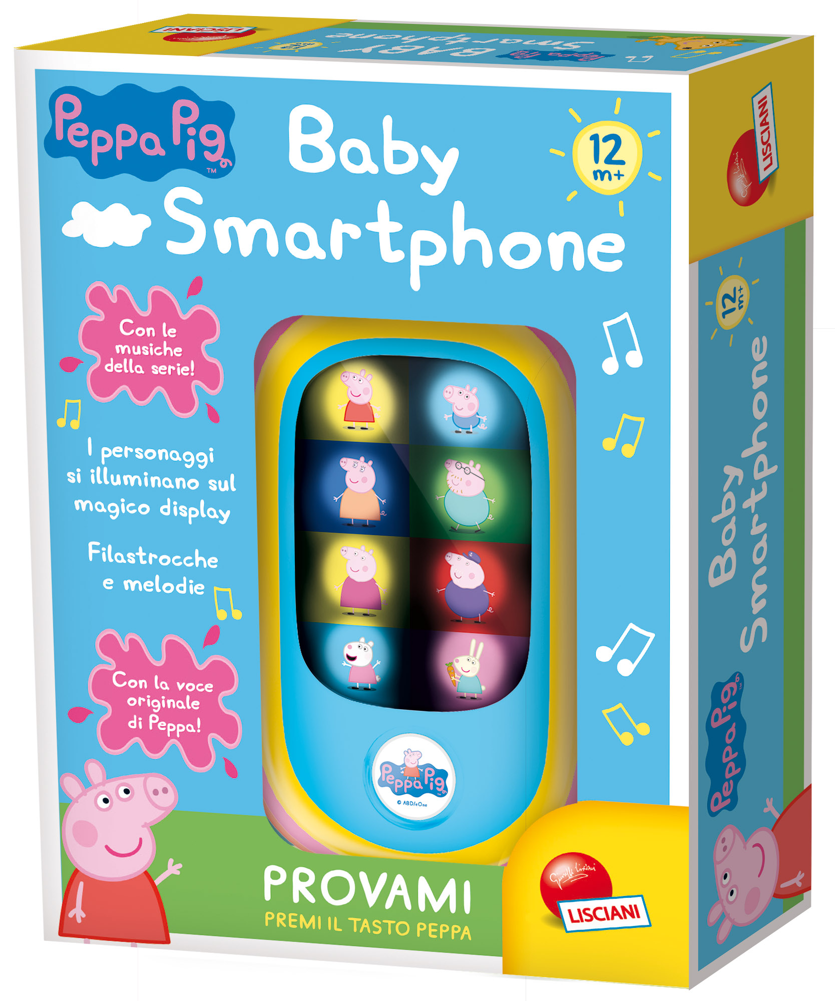Lisciani - peppa pig baby smartphone led - PEPPA PIG