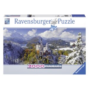 Ravensburger puzzle 2000 pezzi - castello di neuschwanstein panorama - RAVENSBURGER