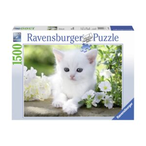 Ravensburger puzzle 1500 pezzi gattino bianco - RAVENSBURGER