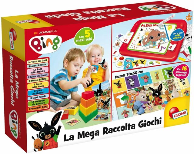 Lisciani - bing mega raccolta giochi - BING