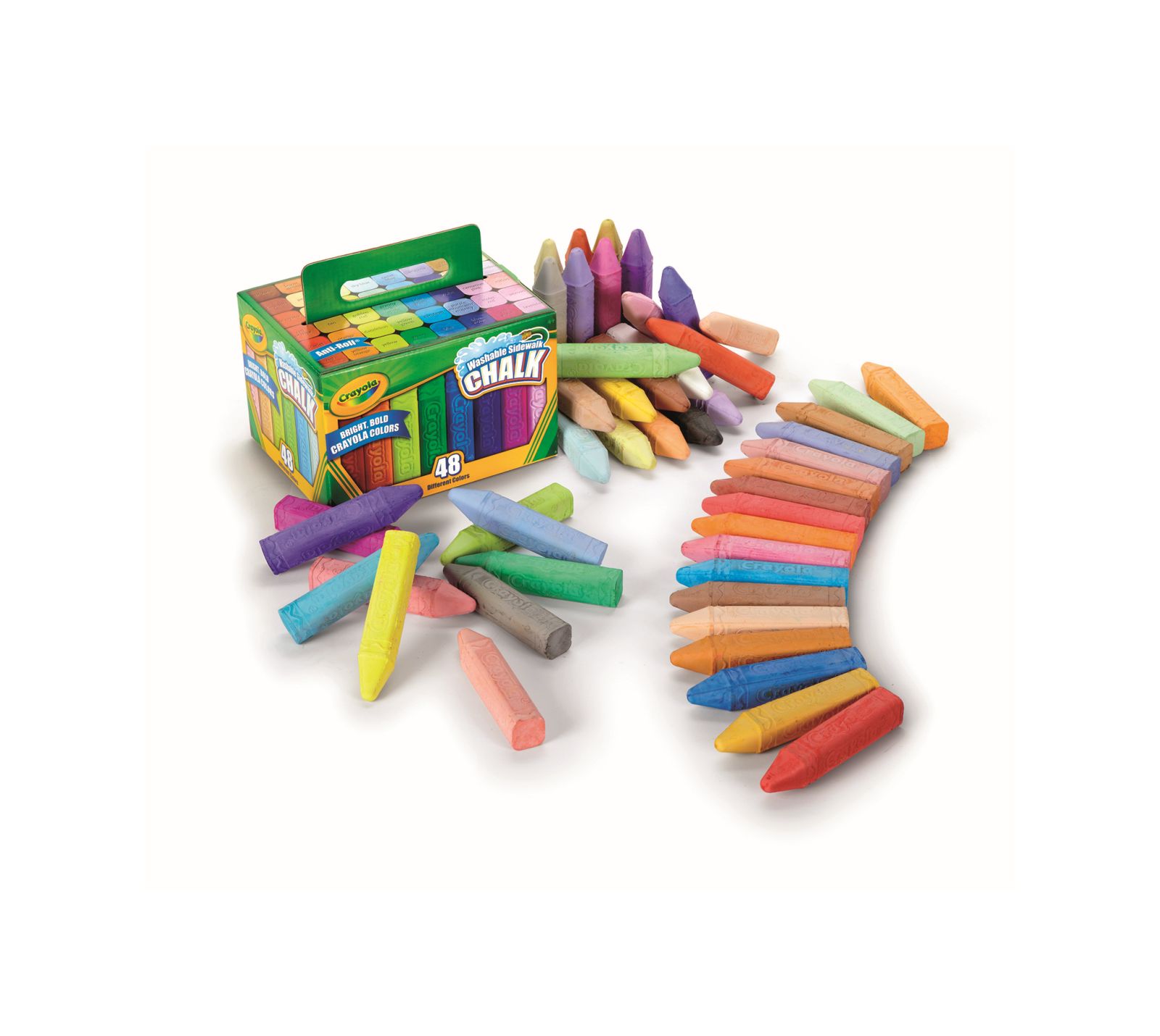 Crayola - 48 gessi per esterno - 