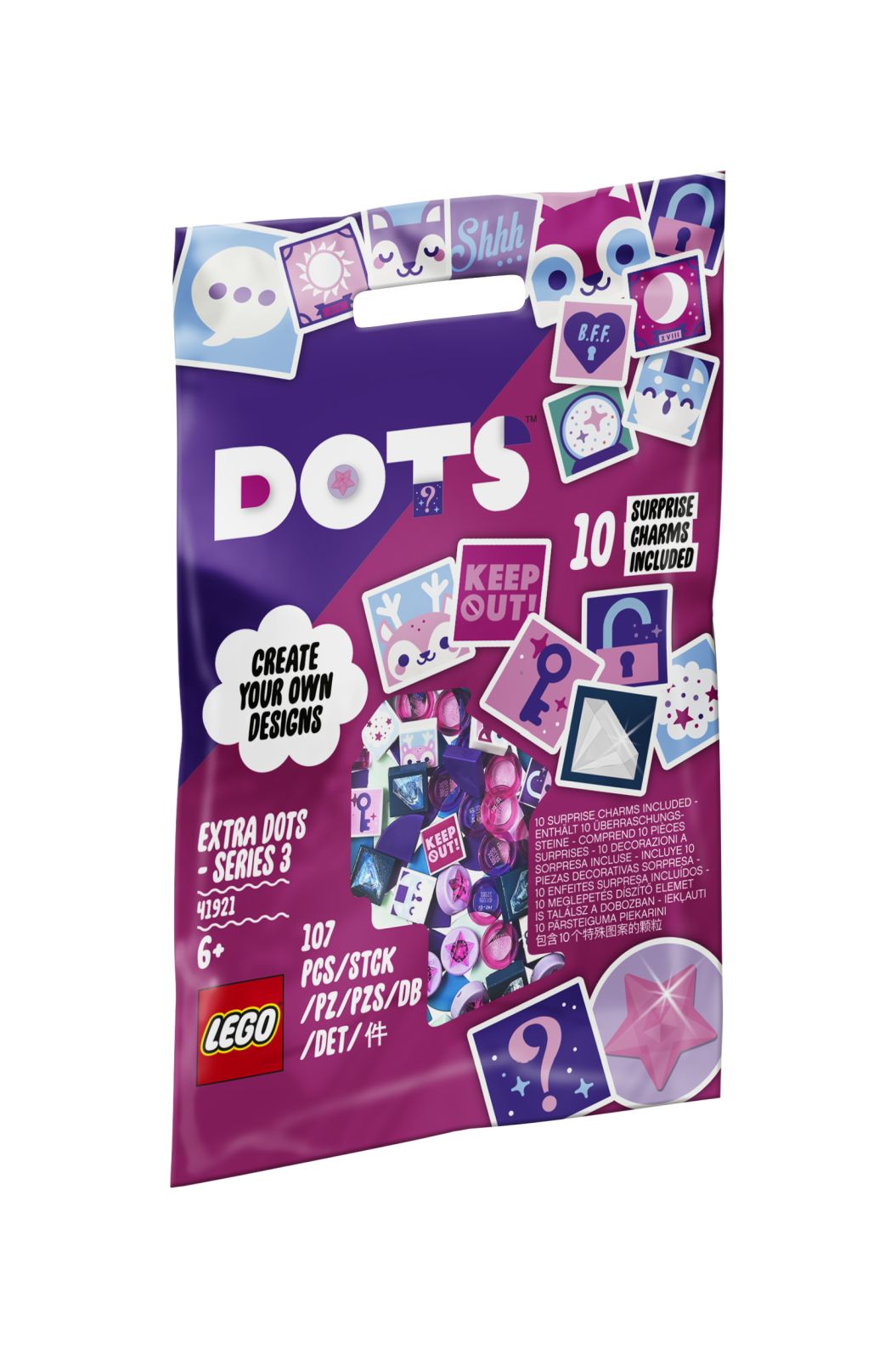 Lego dots extra - serie 3 - 41921 - DOTS, Lego
