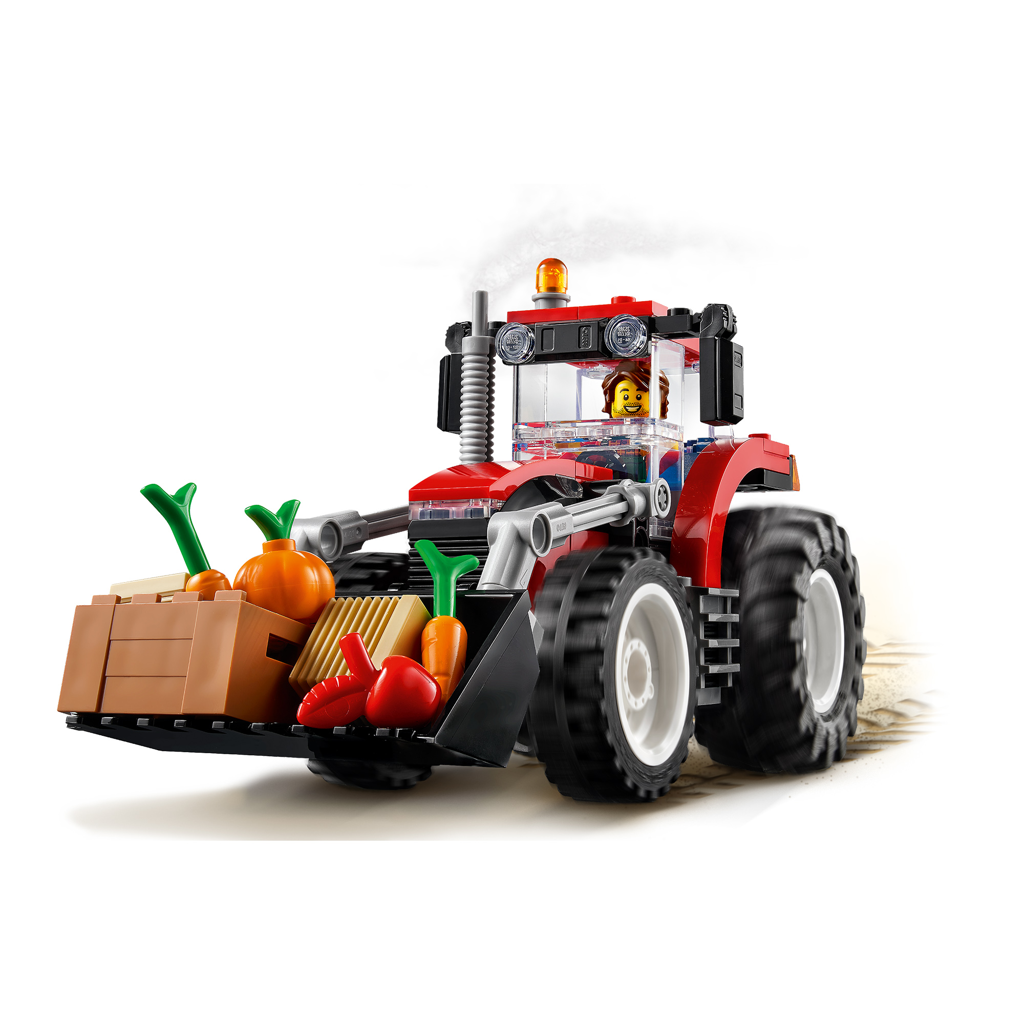 Lego city 60287 trattore, set con veicolo giocattolo, animale e minifigure, giochi per bambini e bambine, idee regalo - LEGO CITY, Lego