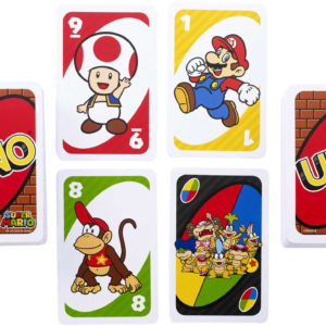 Mattel games-uno gioco di carte versione super mario bros, 7+ anni - MATTEL GAMES, Super Mario, UNO