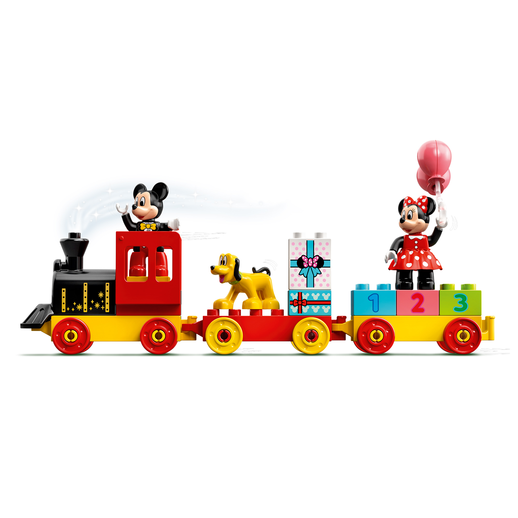 Lego duplo disney 10941 il treno del compleanno di topolino e minnie, giochi educativi per bambini dai 2 anni, idea regalo - LEGO DUPLO, Lego