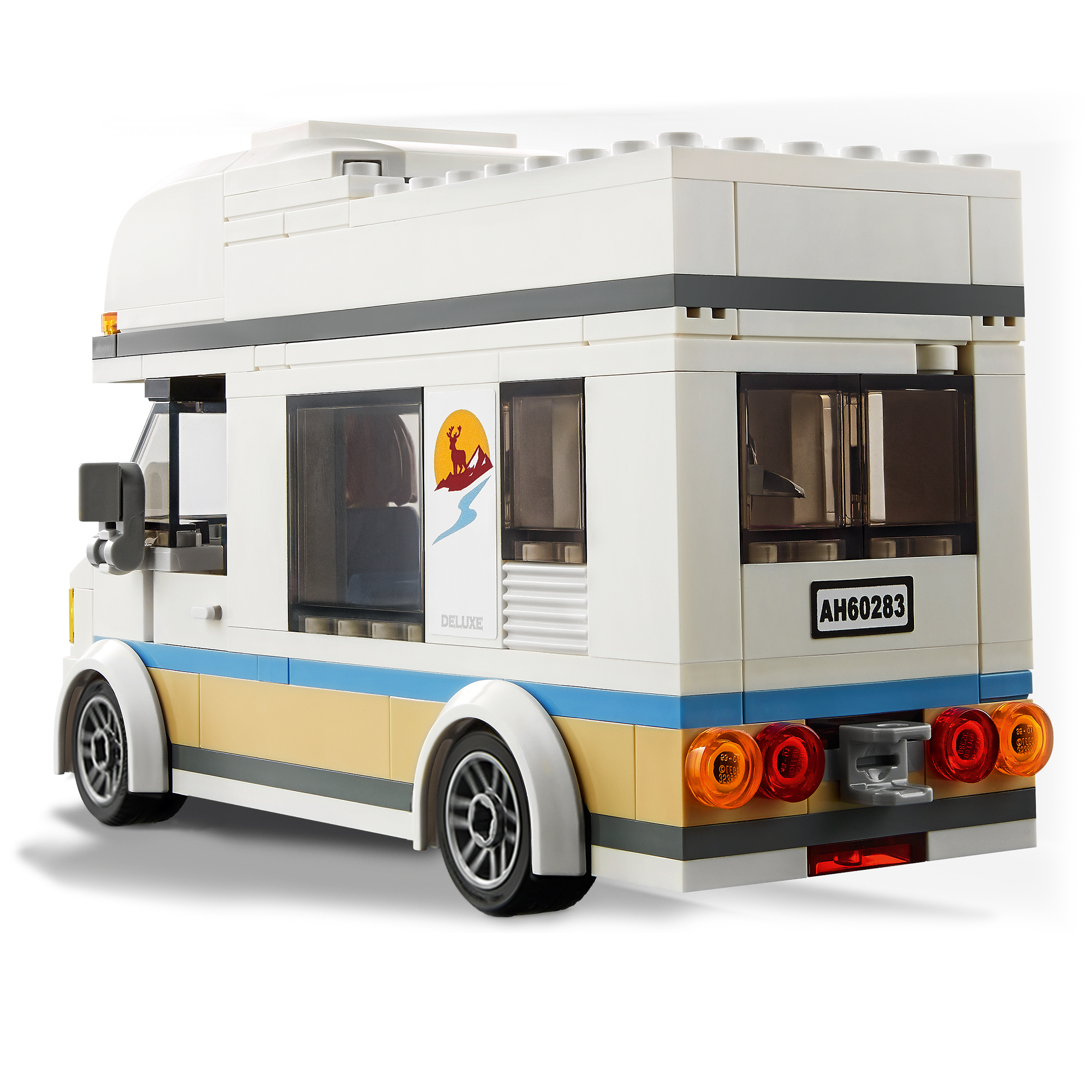 LEGO City 60283 Camper delle Vacanze, Set di Costruzioni con
