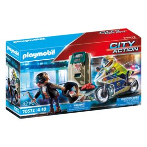 Poliziotto in moto e ladro - Playmobil