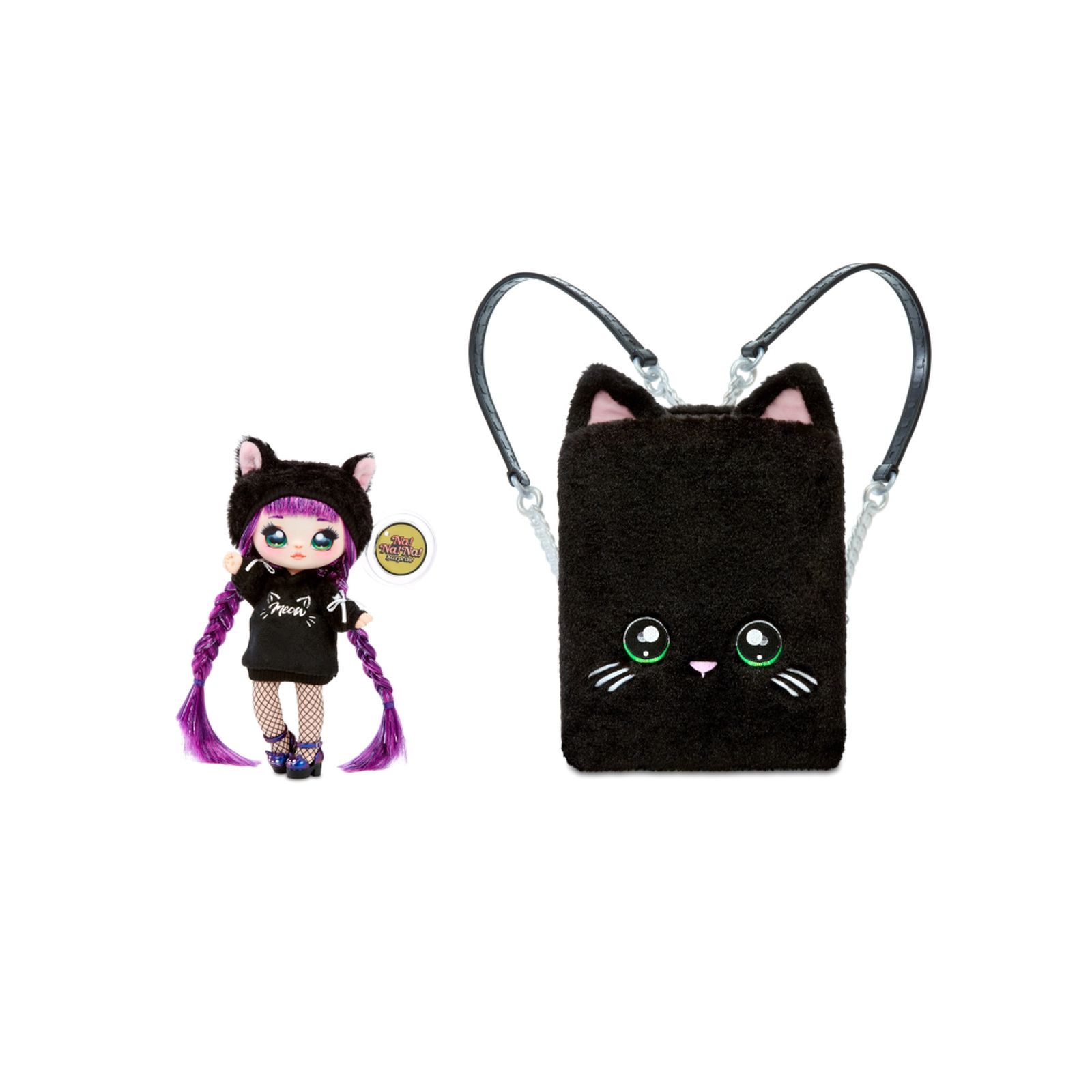 Na! na! na! surprise 3-in-1 backpack bedroom playset - black kitty - NA! NA! NA! SURPRISE