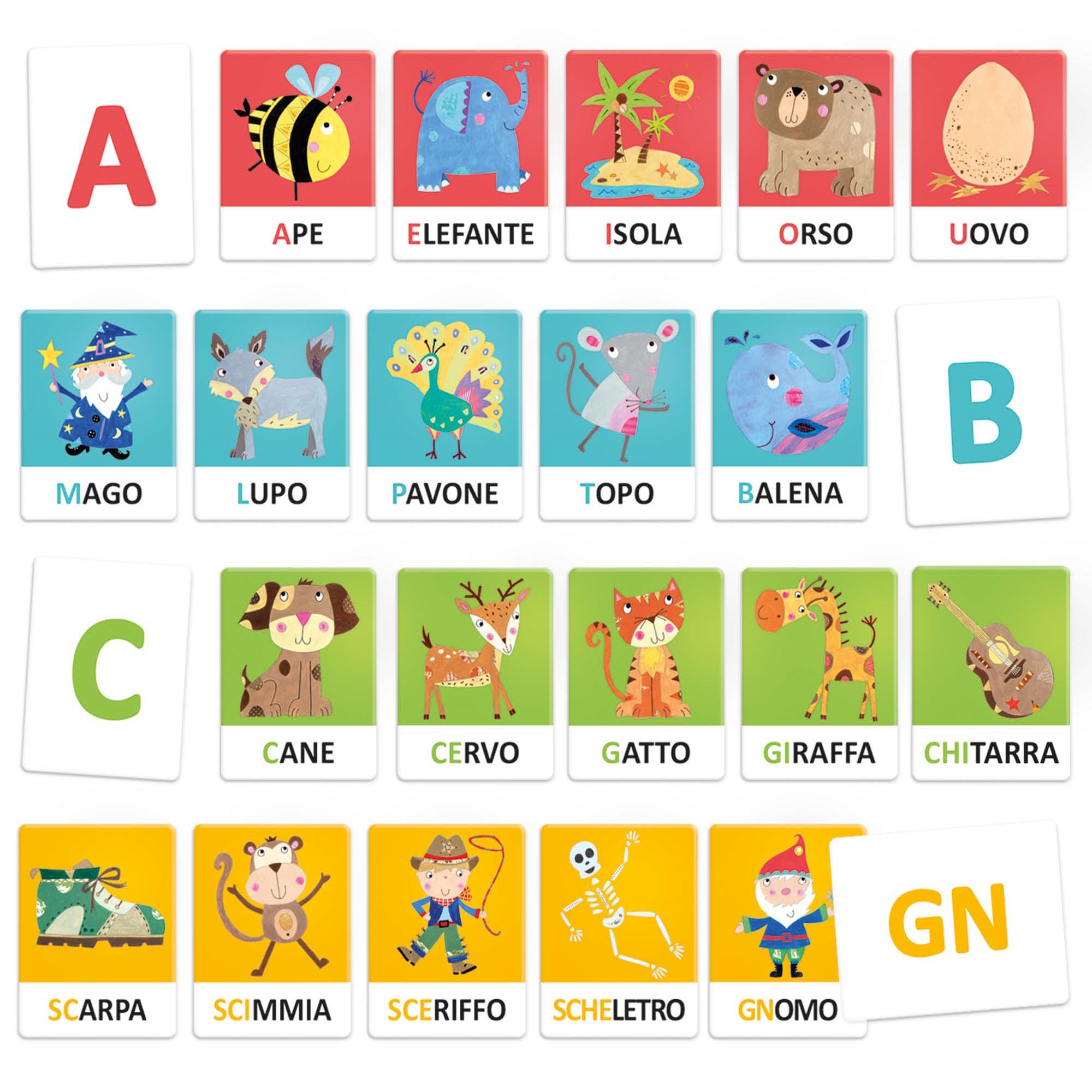 Headu - flashcards alfabeto tattile e fonetico montessori - HEADU