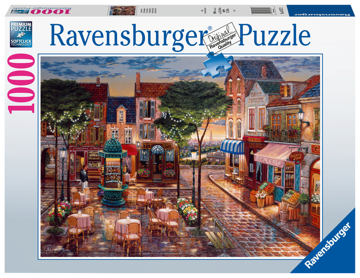 Ravensburger puzzle 1000 pezzi - pennellate a parigi - RAVENSBURGER