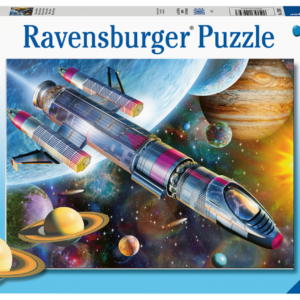 Ravensburger puzzle 100 pezzi - missione nello spazio - RAVENSBURGER