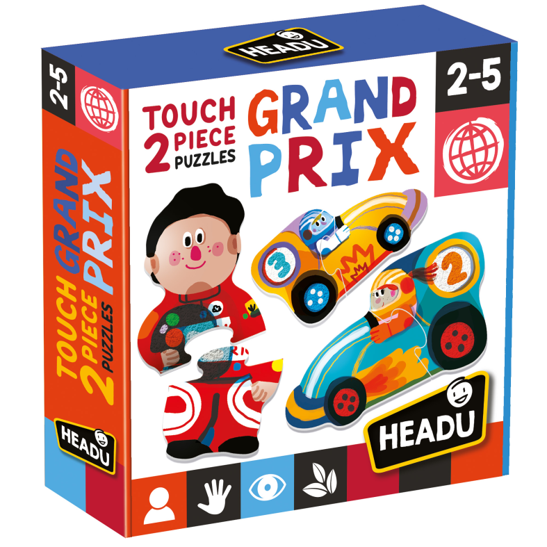 Headu - touch 2 pieces puzzles grand prix - HEADU